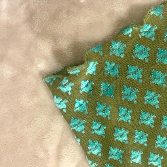 Free People Vintage Mesh Embroidered Lettuce Edge Shirt - Picture 6 of 8